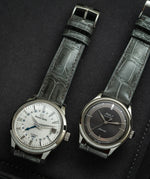 Glossy Grey Crocodile Signature Strap