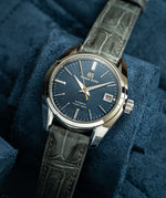 Glossy Grey Crocodile Signature Strap