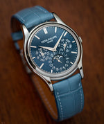 Matte Astral Blue Alligator Signature Strap