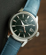 Matte Astral Blue Alligator Signature Strap