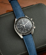 Denim Alcantara Signature  Strap