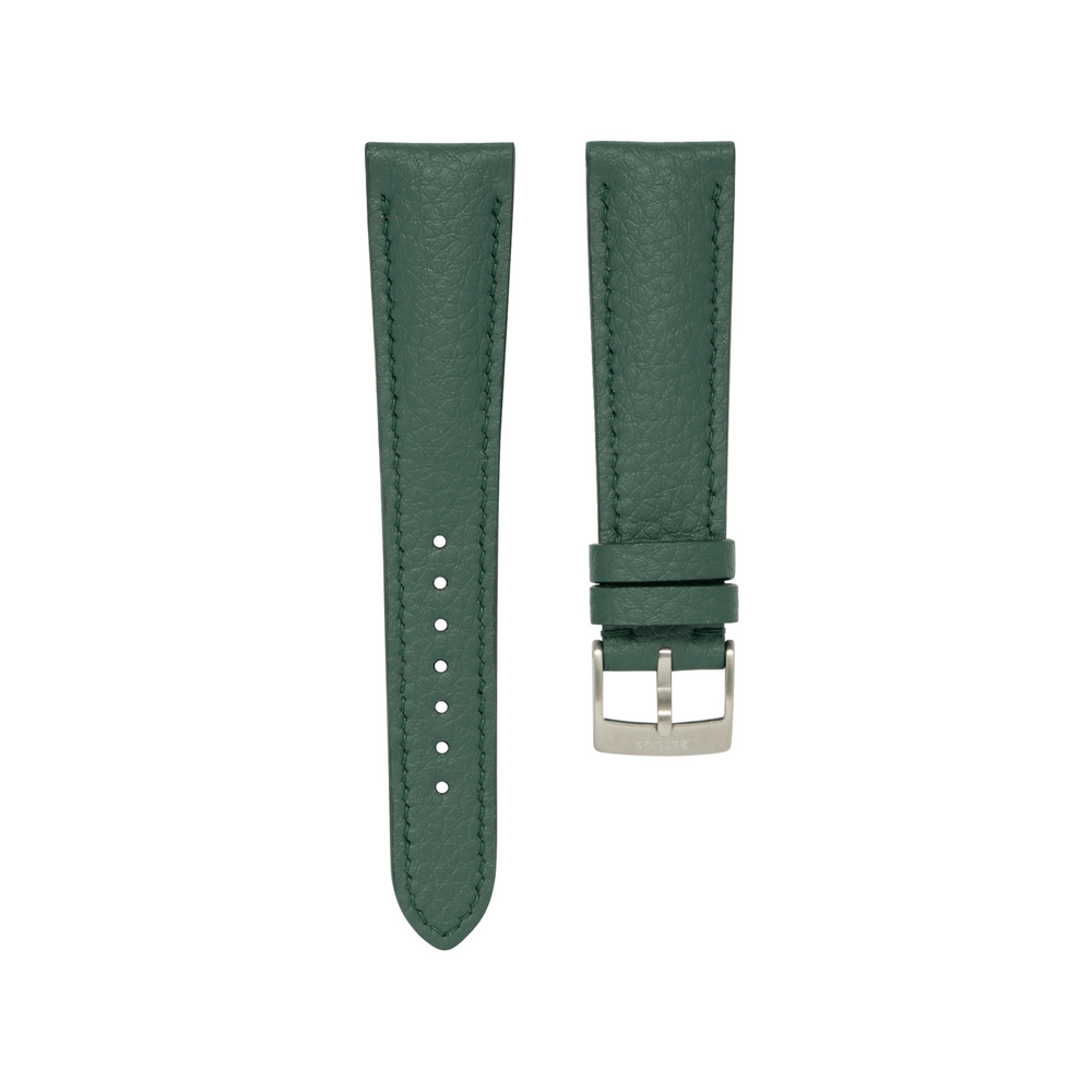 Hunter Green Rubberised Leather (Togo) Signature Strap