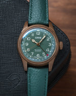 Hunter Green Rubberised Leather (Togo) Signature Strap