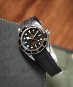 Black CTS Rubber Strap for Tudor BB58
