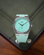 Mint Green Tissot PRX CTS Rubber Strap