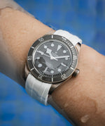 White CTS Rubber Strap for Tudor BB58