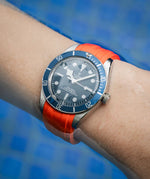 Orange CTS Rubber Strap for Tudor BB58