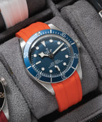 Orange CTS Rubber Strap for Tudor BB58