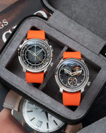 Orange Curved Rubber CTS Strap