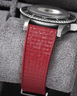 Red Mosaic Rubber CTS Strap