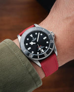 Red Sailcloth Signature Strap