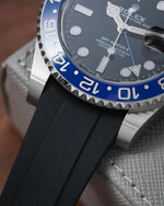 Black Semi-Integrated CTS Rubber Strap