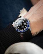 Black Semi-Integrated CTS Rubber Strap