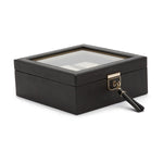 Wolf Palermo 6 Pc Watch Box Black Anthracite
