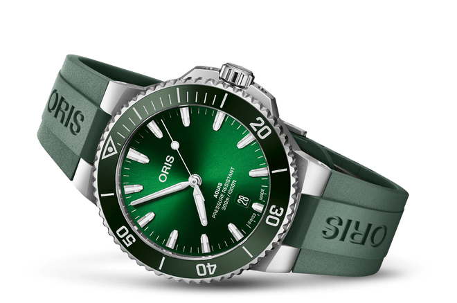 Aquis Date 41.5mm - Green
