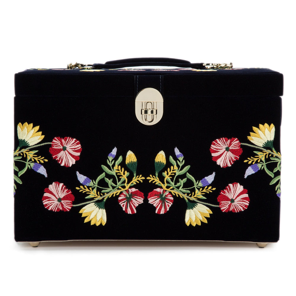 Zoe Large Jewellery Box Indigo