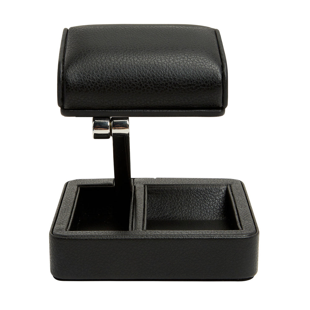 Wolf Roadster Single Travel Watch Stand Black