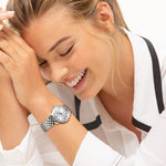 Toccata 34mm - Silver Dial, Diamond Set Bezel