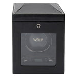 Wolf British Racing Single Watch Winder Black