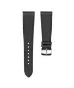 Dark Grey Chevre Slim Strap