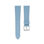 Baby Blue Chevre Slim Strap