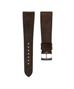 Mocha Crazy Horse Side-Stitch Strap