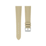 Cream Rubberised Leather (Togo) Signature Strap