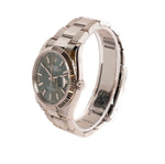 Datejust 36 - Oystersteel and 18k White Gold "Mint Green"