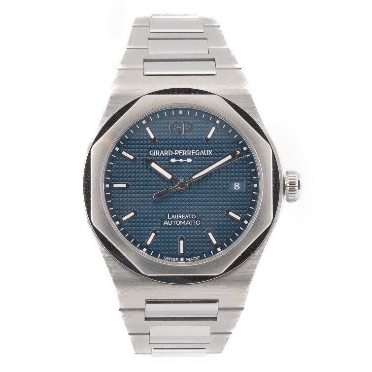 Girard-Perregaux Laureato 38mm - Steel "Blue"