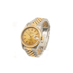 Datejust 36 - Oystersteel & Yellow Gold, Champagne Dial