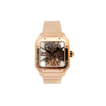 Santos de Cartier Skeleton "Rose Gold" - Large (2018)