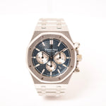 Discontinued Royal Oak Selfwinding Chronograph, Blue Dial