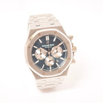 Discontinued Royal Oak Selfwinding Chronograph, Blue Dial