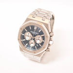 Discontinued Royal Oak Selfwinding Chronograph, Blue Dial