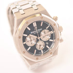 Discontinued Royal Oak Selfwinding Chronograph, Blue Dial