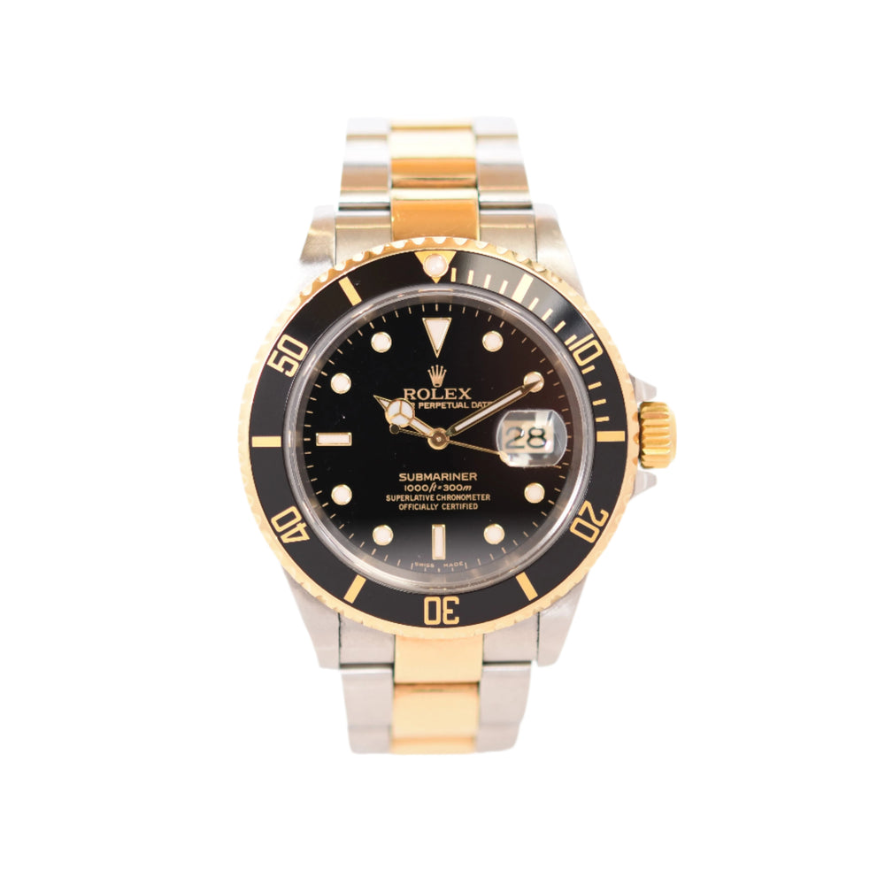 Pre-Ceramic Submariner Date, Yellow Gold and Steel (16613LN) - 2004