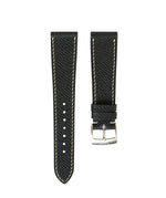 Black Epsom Slim Strap