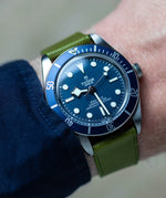 Army Green Saffiano Stitchless Strap