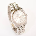 Datejust 36 Oystersteel & White Gold, "Silver" (2019)