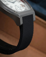 Black Sailcloth CTS Rubber Strap for F.P. Journe Élégante 48mm