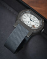 Grey Sailcloth CTS Rubber Strap for F.P. Journe Élégante 48mm