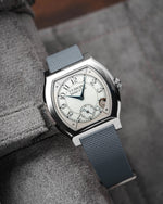 Grey Sailcloth CTS Rubber Strap for F.P. Journe Élégante 48mm