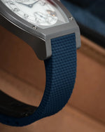 Navy Sailcloth CTS Rubber Strap for F.P. Journe Élégante 48mm