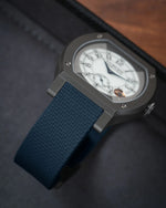 Navy Sailcloth CTS Rubber Strap for F.P. Journe Élégante 48mm
