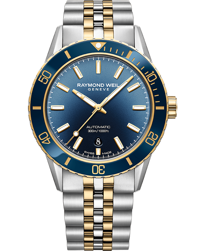 Freelancer Diver - Gradient Blue Yellow Gold PVD
