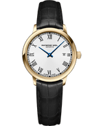 Toccata Ladies Gold PVD Leather Quartz Watch, 29 mm