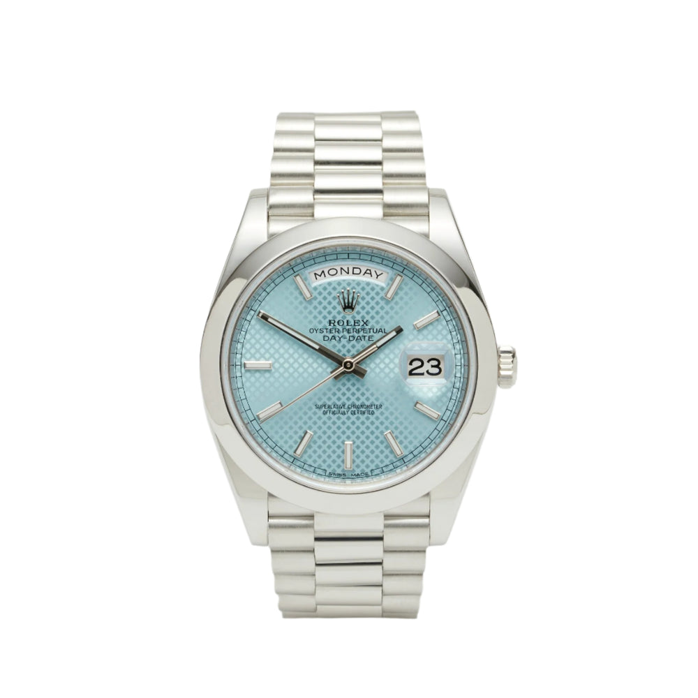 Platinum Day-Date 40 Ice Blue (2021)