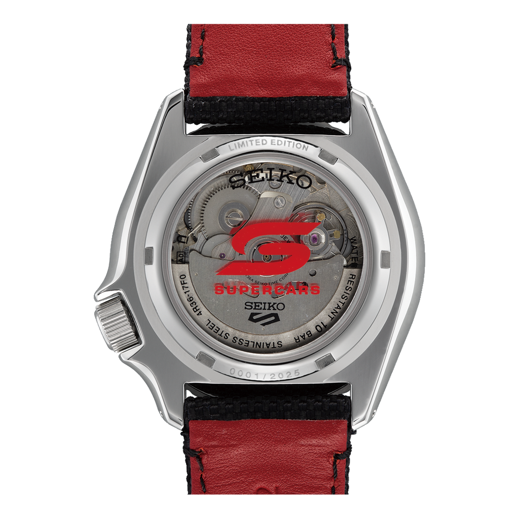 Seiko 5 Sports Supercars 2025 Limited Edition: SRPL54K – Swiss