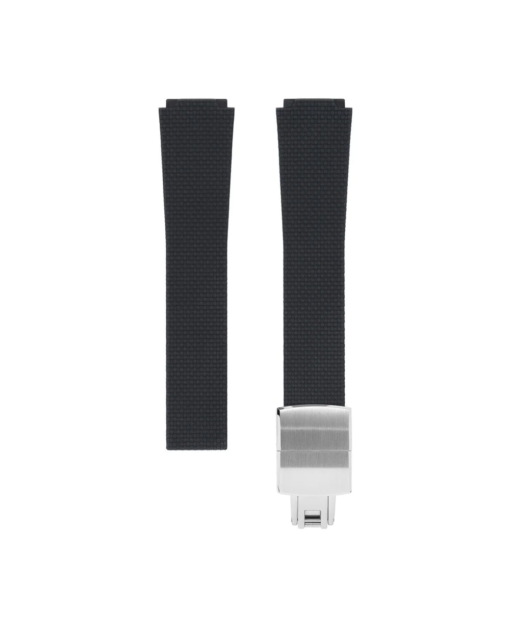 Black Sailcloth CTS Rubber Strap for Artelier Wen Perception