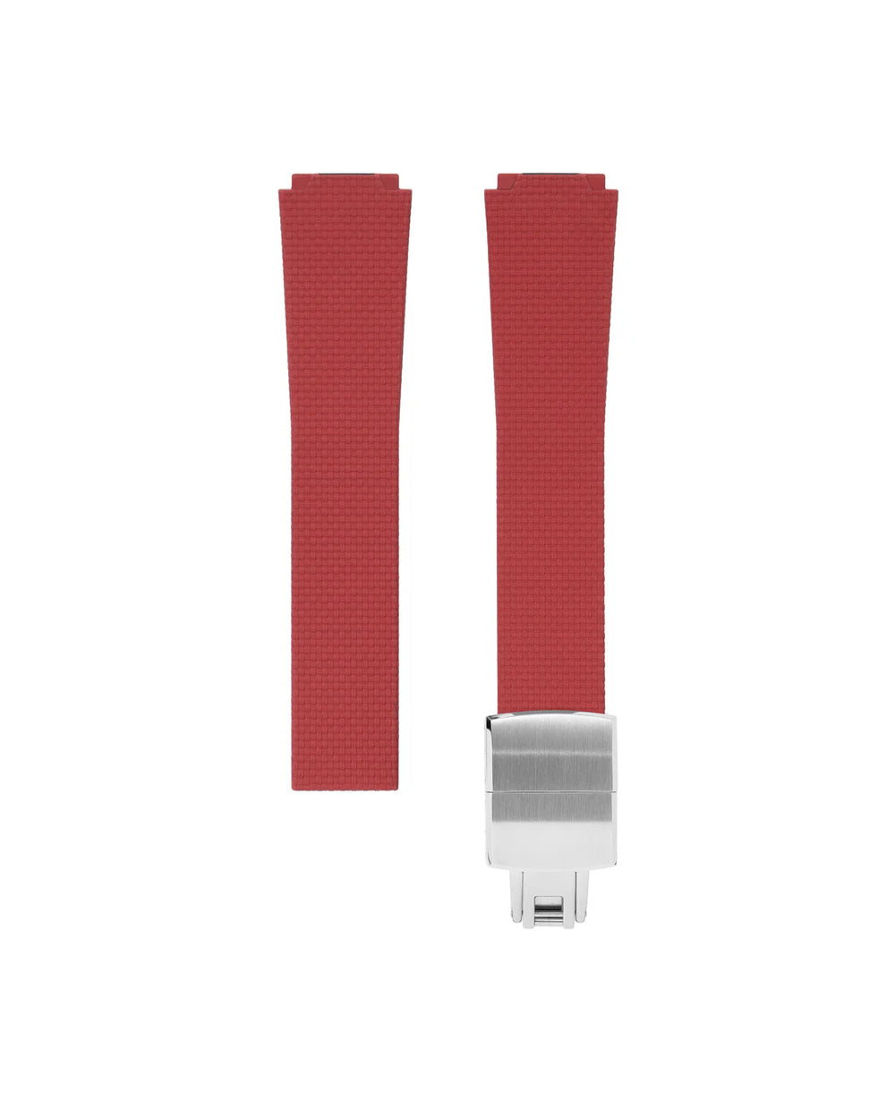 Red Sailcloth CTS Rubber Strap for Artelier Wen Perception